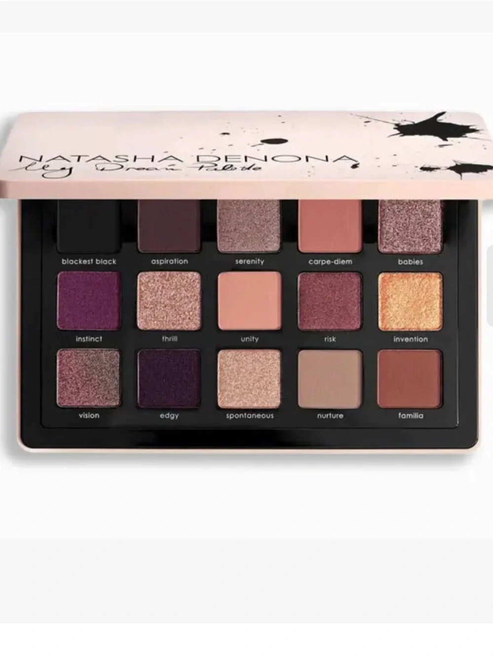 Natasha Denona My Dream Eyeshadow Palette - Pink, Mauve, Plum & Gold Shades